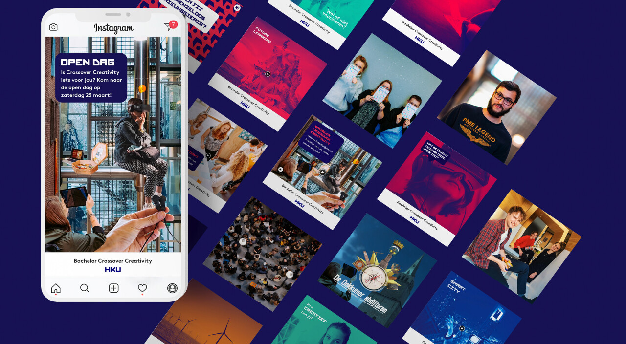 Social Media Campagne Bachelor Crossover Creativity