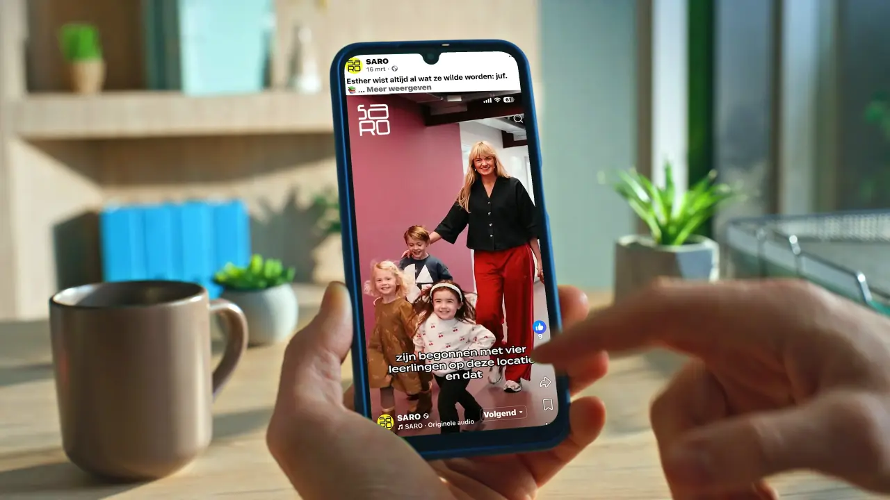 Mobiel video campagne SARO HR
