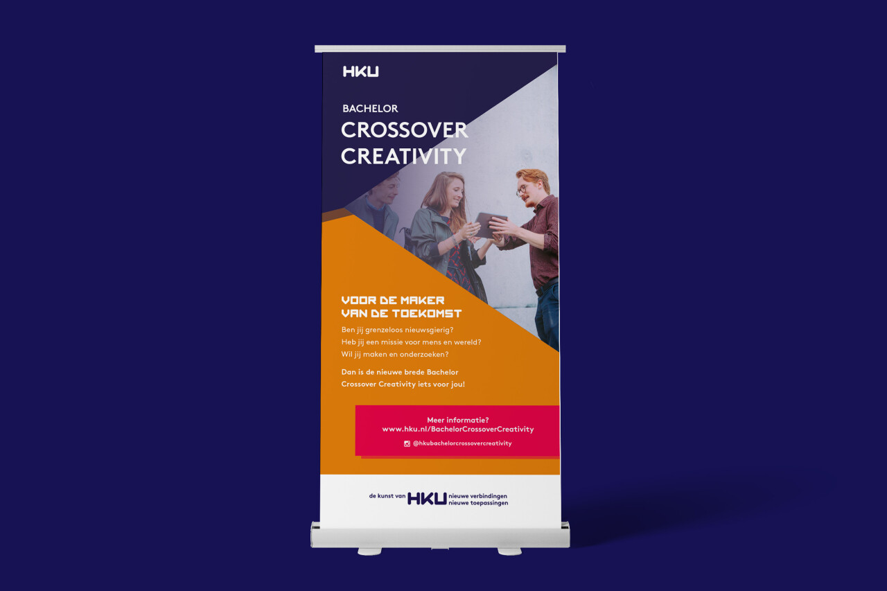 Roll-up banner Bachelor Crossover Creativity