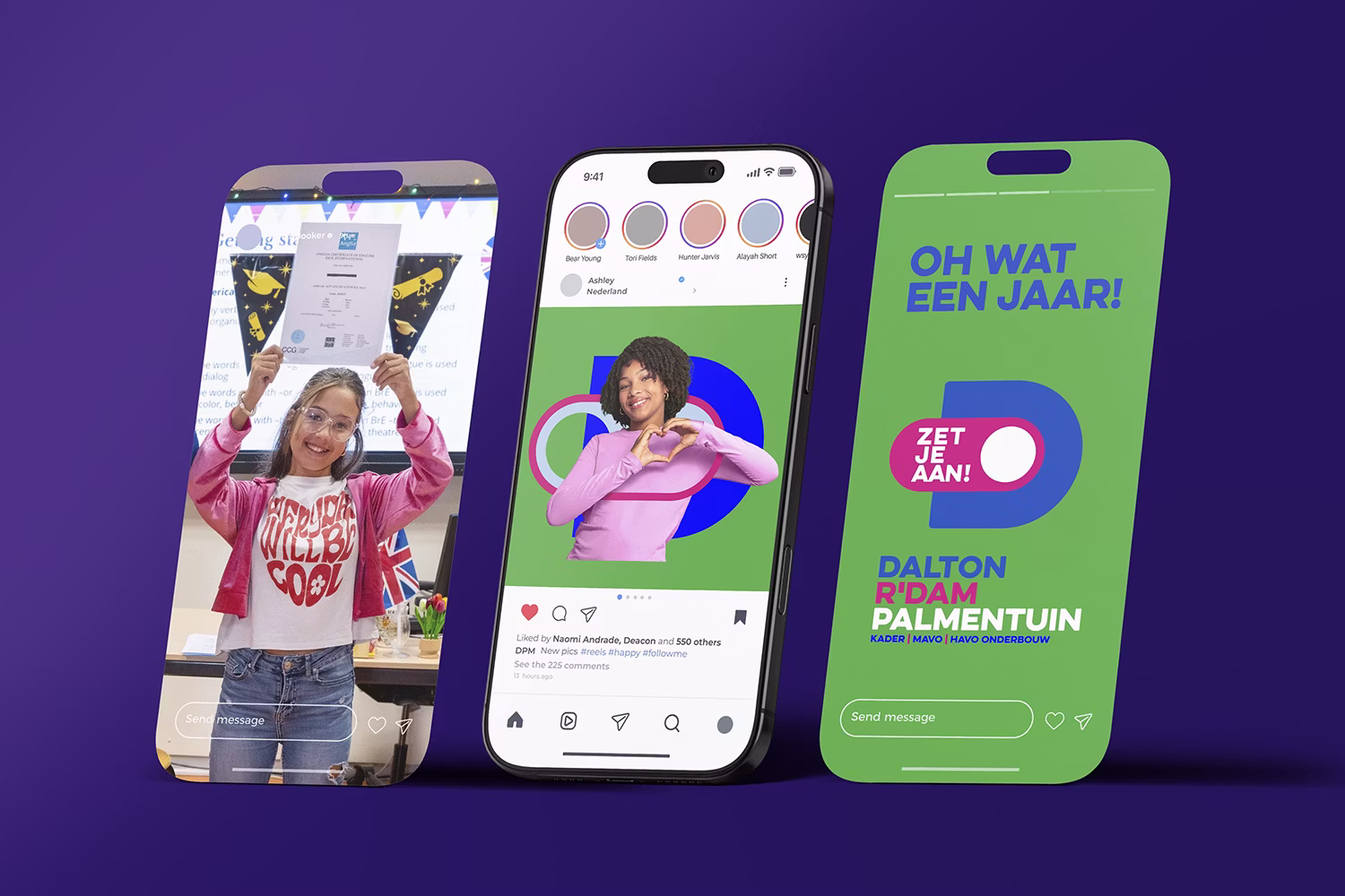 Social Media Dalton Palmentuin Middelbare School Rotterdam